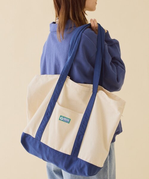 「DISCUS」 トートバッグ ONE SIZE オレンジ レディース_画像7