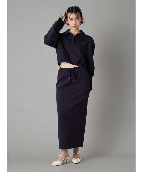 LILY BROWN セットアップ LILY BROWN（リリーブラウン） ワンピース ボンディングセットアップ