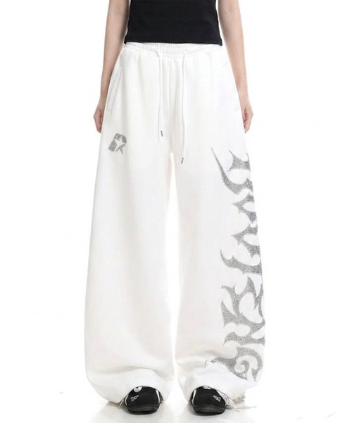 lilful ワイドパンツ スウェットパンツ ジャージ 「26年春夏新作」「新