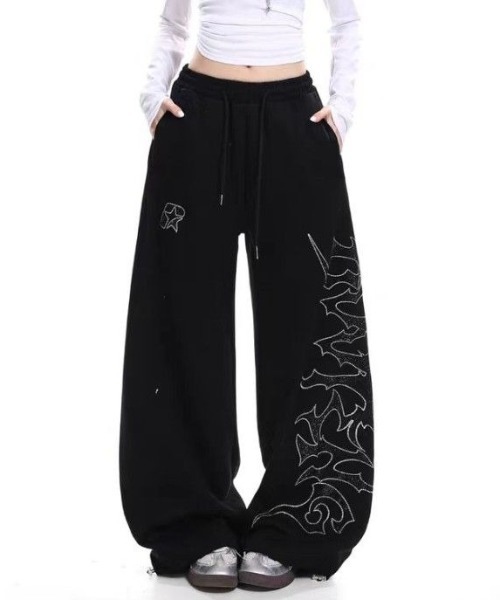 lilful ワイドパンツ スウェットパンツ ジャージ 「26年春夏新作」「新