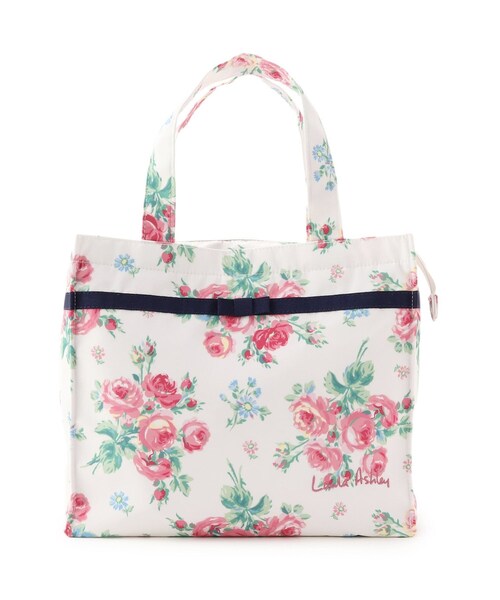 LAURA ASHLEY（ローラアシュレイ） トートバッグ バンチェッドロージズ