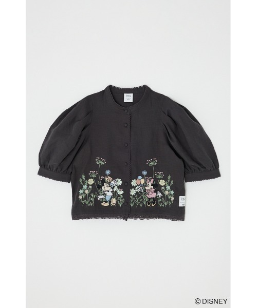 シャツ/ブラウス(長袖/七分) mamekurogouchi botanical embroide mame - mamekurogouchi botanical embroideの通販 by uni's shop｜マメ
