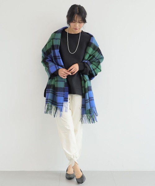 「TWEED MILL」 ストール FREE ブルー レディースの画像
