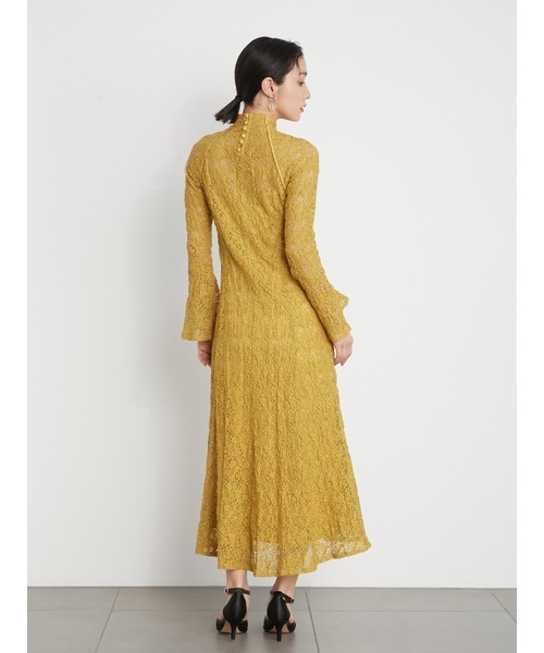 「LILY BROWN」 長袖ワンピース ONE SIZE ブラック レディースの画像