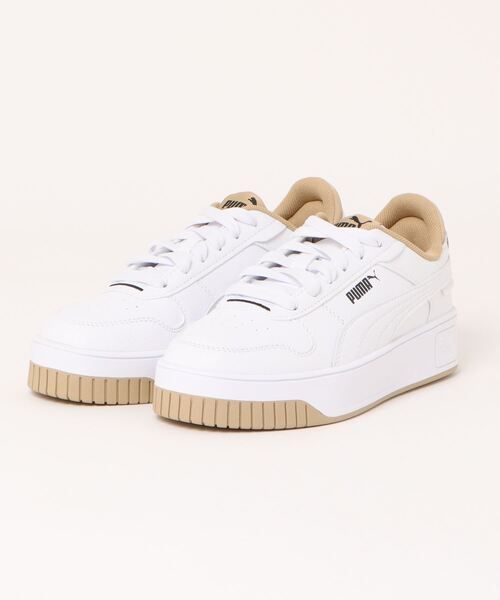 「PUMA」 ローカットスニーカー 23.5cm ホワイト系その他 レディース_画像4