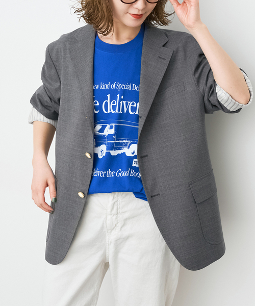 ジャケット テーラードジャケット J.PRESS /ジェープレス  別注Authentic Blazer* レディースの画像