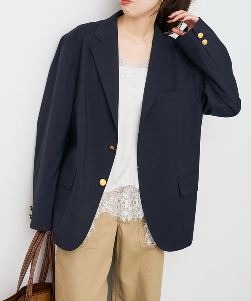 ジャケット テーラードジャケット J.PRESS /ジェープレス  別注Authentic Blazer* レディースの画像
