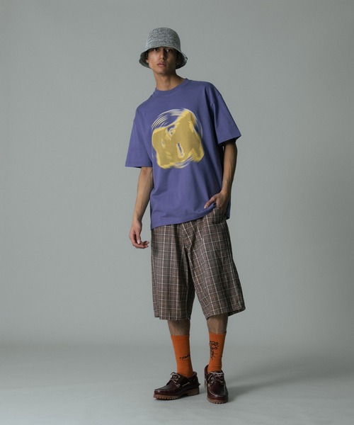 XLARGE（エクストラ ラージ） 帽子 ハット MELANGE KNIT BUCKET HAT