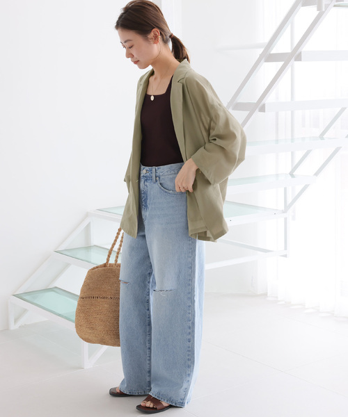 「JOURNAL STANDARD relume」 ジャケット FREE グリーン レディース_8