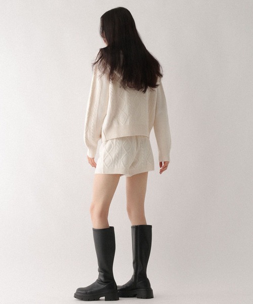 「Heather」 ショートパンツ FREE アイボリー レディース_画像4