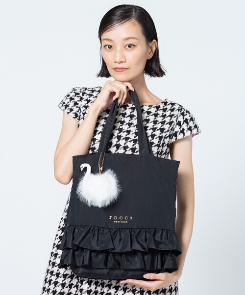 TOCCA（トッカ） ショルダーバッグ バッグ SOGNO FUR CHARM TOTE