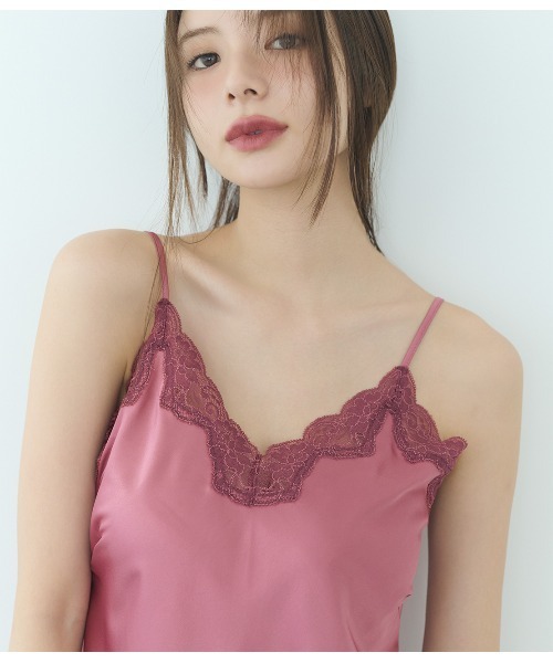 PEACH JOHN（ピーチジョン） インナーシャツ 肌着 ストレッチサテン