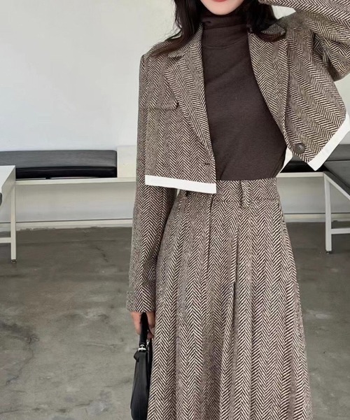 「N.s」 セットアップ M グレー レディース_画像9