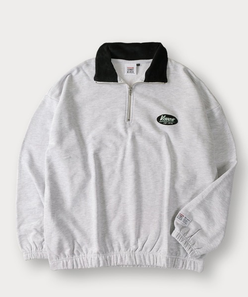 「VISION STREET WEAR」 スウェットカットソー X-LARGE ブラウン メンズ_画像2