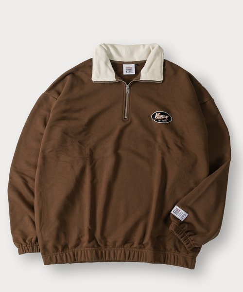 「VISION STREET WEAR」 スウェットカットソー X-LARGE ブラウン メンズ_画像3