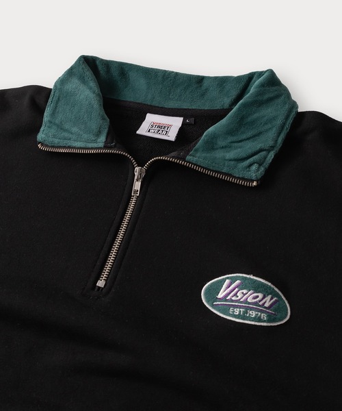 「VISION STREET WEAR」 スウェットカットソー X-LARGE ブラウン メンズ_画像6
