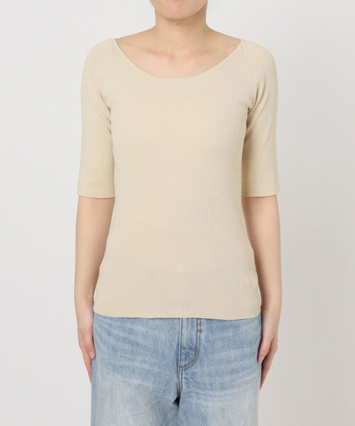 plage（プラージュ） ニット セーター layered rib ニットT レディース