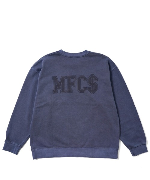 「FRUIT OF THE LOOM」 スウェットカットソー M ネイビー メンズ_画像7