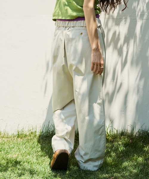 sobak studio チノパン ウエストループチノパン / Waist Loop Chino