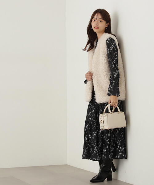 「PROPORTION BODY DRESSING」 長袖ワンピース SMALL ピンク レディース_画像8