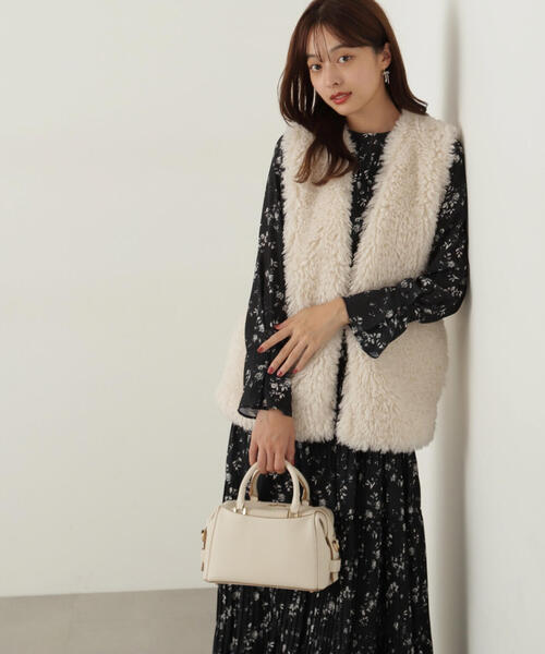 「PROPORTION BODY DRESSING」 長袖ワンピース SMALL ピンク レディース_画像9