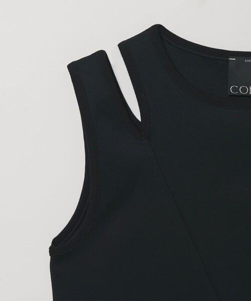 conte タンクトップ ノースリーブ 「conte」レイヤード タンクトップ