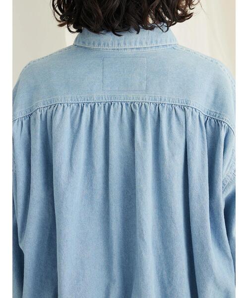 「CRAFT STANDARD BOUTIQUE」 デニムジャケット L ダークインディゴブルー レディース_画像9