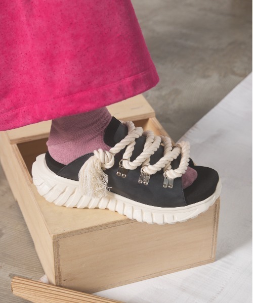 MAISONSPECIAL×Special shoes factory サンダル MAISON SPECIAL（メゾンスペシャル） 厚底 サンダル 「UNISEX