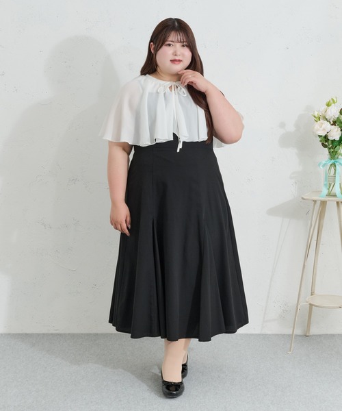 「Louiosy」 ノースリーブブラウス 4L ピンク レディース_画像6