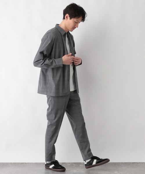 「GLOBAL WORK」 スラックス MEDIUM ブラック メンズ_画像9