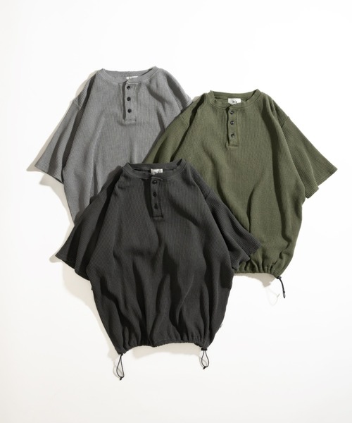 「WETTEMPT」 半袖Tシャツ SMALL チャコールグレー メンズ_画像5