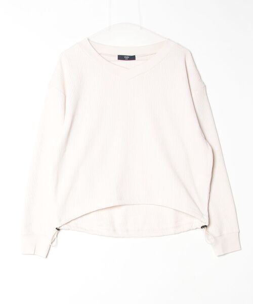 「SHIPS Colors」 長袖カットソー ONE SIZE オフホワイト レディース_画像2