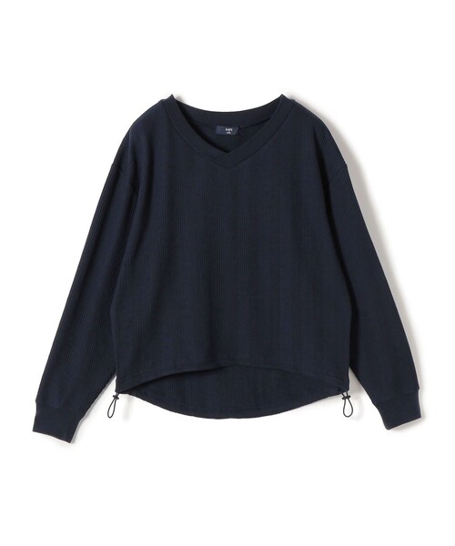 「SHIPS Colors」 長袖カットソー ONE SIZE オフホワイト レディース_画像3