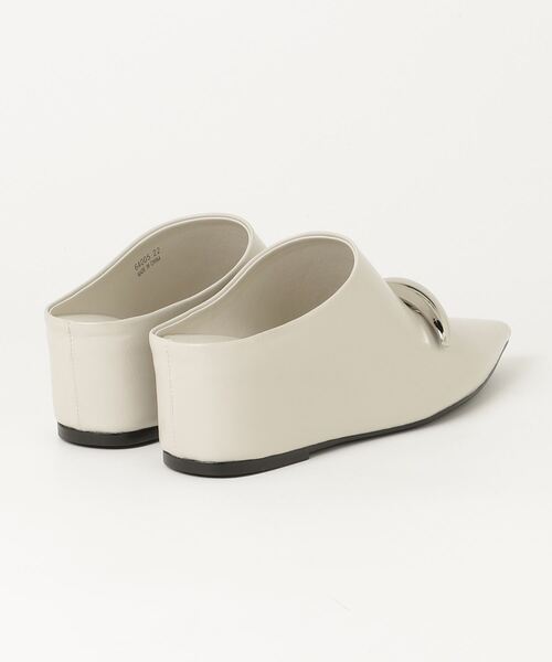 「SY UNITED ARROWS」 ミュール 22cm ネイビー レディース_画像2