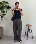 ブラウス シャツ 「新色無地BLU/オフショル...の詳細画像4