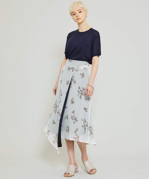 studious スカート 1 Patent Leather Like Skirt(1 BLACK): STUDIOUS: WOMENS