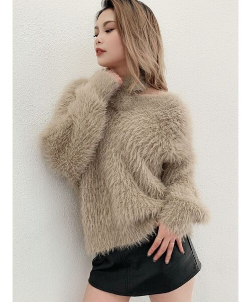 GYDA ニット 2WAYシャギーニット トップス : ZOZOTOWN Yahoo!店