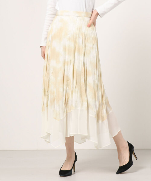 グレースコンチネンタル（GRACE CONTINENTAL）/タイダイプリントフレアスカート GRACE CONTINENTAL（グレースコンチネンタル） スカート タイダイ