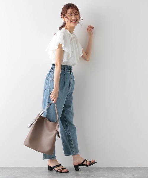 シャツ ブラウス ハシゴレースフリルブラウス/952689 | GLOBAL WORK | 09