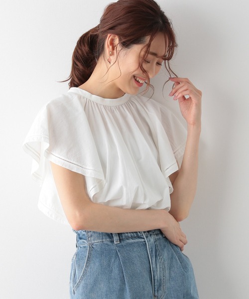 シャツ ブラウス ハシゴレースフリルブラウス/952689 | GLOBAL WORK | 10