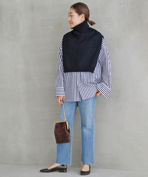 DEUXIEME CLASSE - 【定価2万1千円】deuxieme classe ポンチョ Deuxieme Classe(ドゥーズィエムクラス)の「*victorian ポンチョ