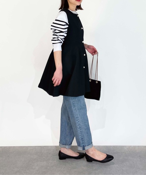 PICCIN PERLA ベスト ジレ パニエパールジレ レディース