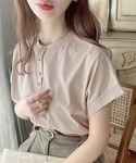tシャツ さらっと上級見え。2wayシルケット...の詳細画像5