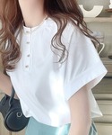 tシャツ さらっと上級見え。2wayシルケット...の詳細画像1