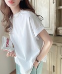 tシャツ さらっと上級見え。2wayシルケット...の詳細画像3