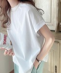 tシャツ 半袖 さらっと上級見え。2wayシル...の詳細画像4