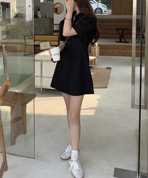 日本未入荷★Karen Millen ボタンダウンフレアワンピース 日本未入荷☆Karen Millen ボタンダウンフレアワンピース