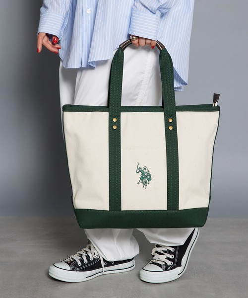 U.S. POLO ASSN.（ユーエスポロアッスン） トートバッグ 「U.S. POLO