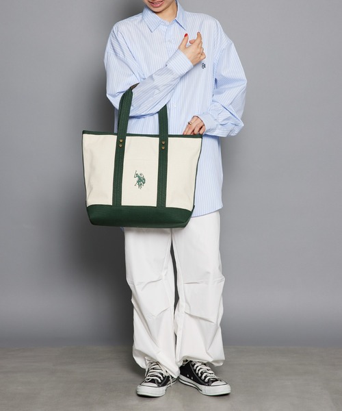 U.S. POLO ASSN.（ユーエスポロアッスン） トートバッグ 「U.S. POLO