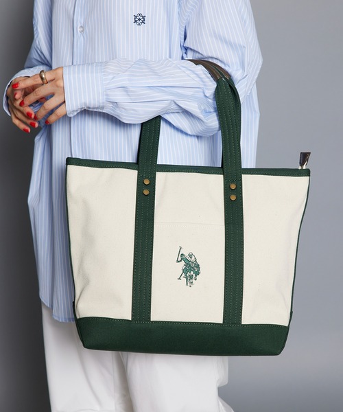 U.S. POLO ASSN.（ユーエスポロアッスン） トートバッグ 「U.S. POLO
